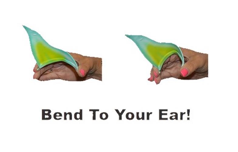 Pixie Fairy Flexi Ears - Green/Lime Wing - Costume Accessory - Teen Adult