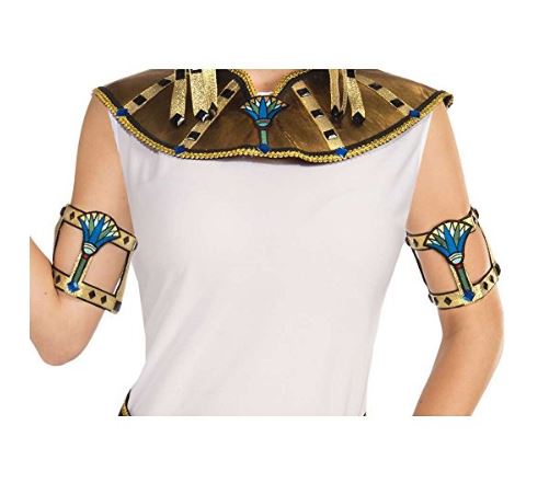 Egyptian Arm Bands - Blue/Gold/Black - Cleopatra - Costume Accessories - Adult