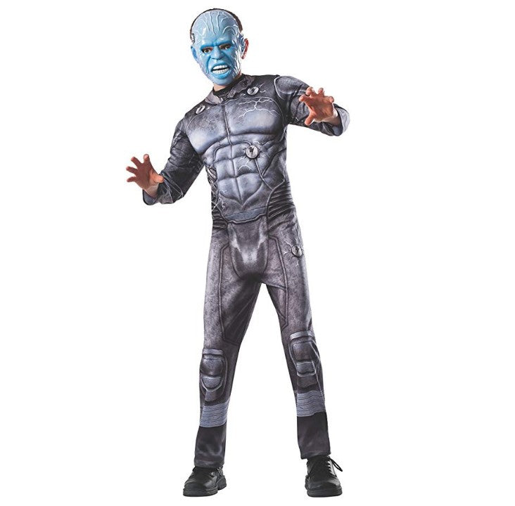 Electro - Spider-Man - Villain - Deluxe Costume - Child - 2 Sizes
