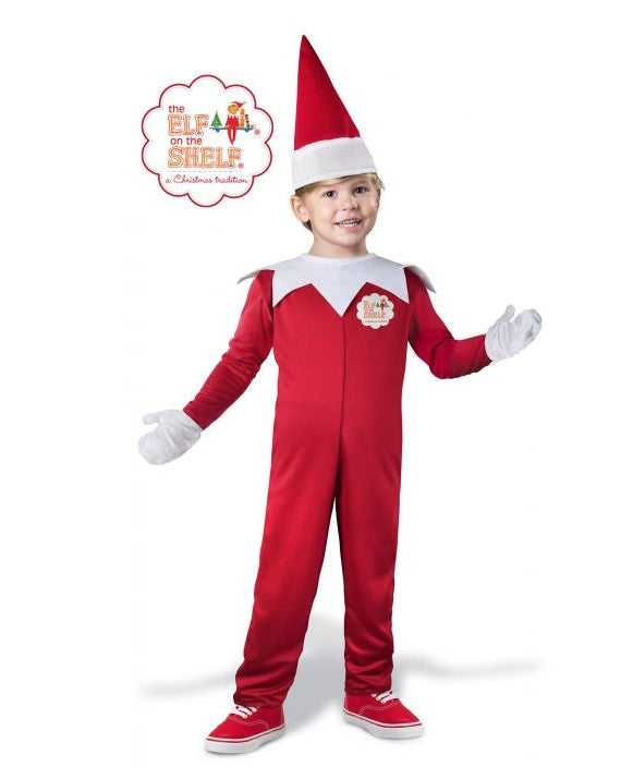 Elf on the Shelf® - Christmas - Costume - Child/Toddler - 4 Sizes