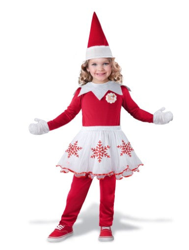 Elf on the Shelf® Mädchen – Weihnachten – Kostüm – Kind/Kleinkind – 4 Größen