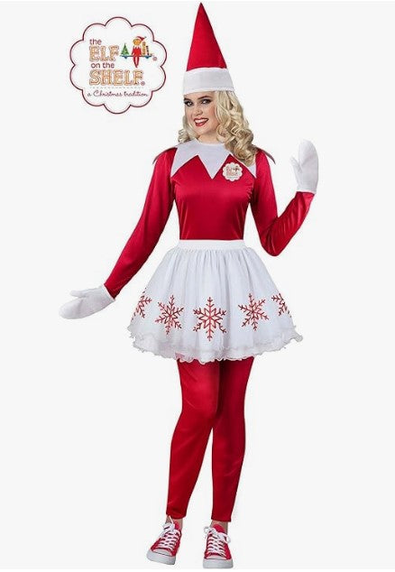 Elf on the Shelf® Missy – Weihnachten – Kostüm – Damen – 3 Größen