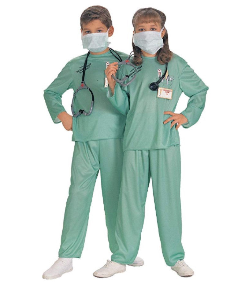 ER Doctor Nurse - Costume - Unisex - Child - Large - 12-14