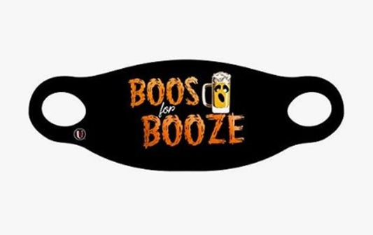 Boos for Booze-Maske – wiederverwendbare Gesichtsbedeckung – 1/8 Zoll Schaumstoff – Erwachsene