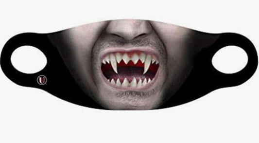 Vampire Mask - Male - Reusable Face Cover - 1/8th" Foam - Adult