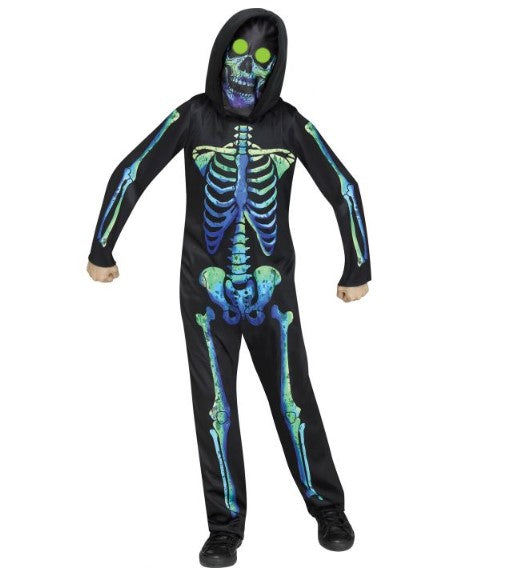 Fade Eye Skele-Delic Costume - Skeleton - Child - 2 Sizes