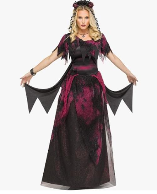 Twilight Fairy Gown - Black/Purple - Costume - Adult - 2 Sizes