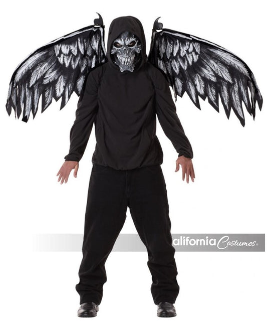 Fallen Angel Mask & Wings - Demon - Costume Accessories - One Size