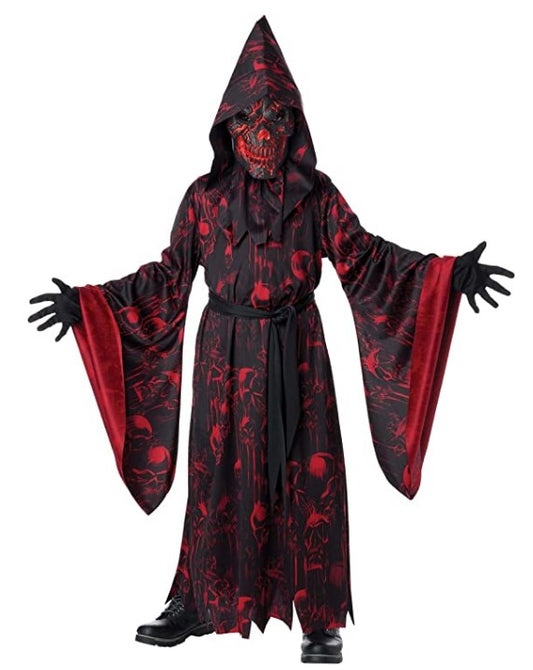 Fire & Brimstone - Light Up Mask - Horror - Costume - Child - 2 Sizes