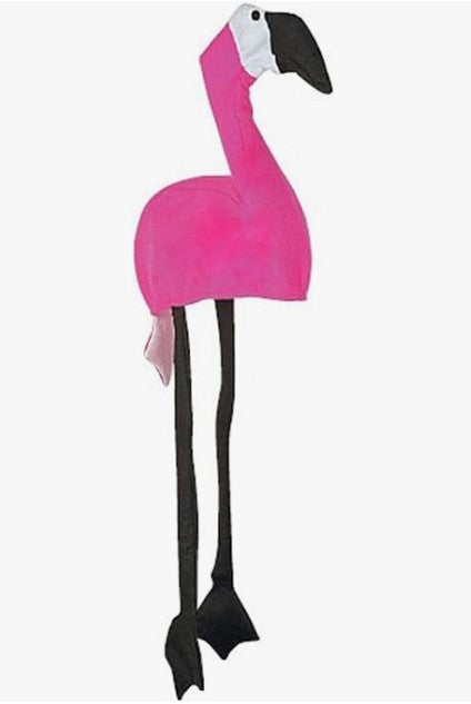 Flamingo-Hut - Plüsch - Rosa - Kostümzubehör - Erwachsener Teenager