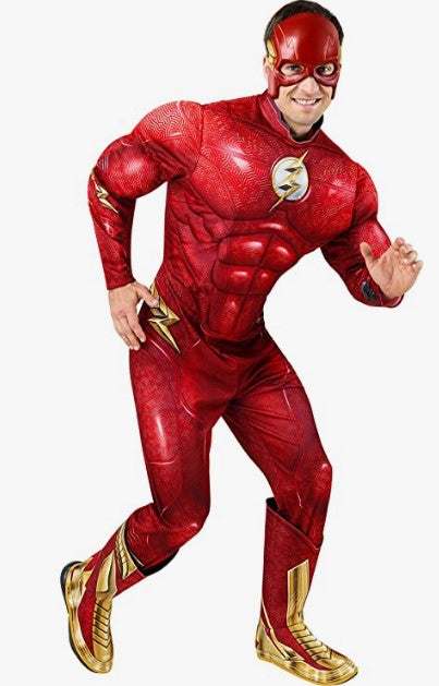 The Flash - Movie - Muscle Chest - Deluxe Costume - Adult - 2 Sizes