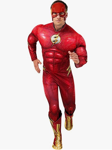 The Flash - Movie - Muscle Chest - Deluxe Costume - Adult - 2 Sizes