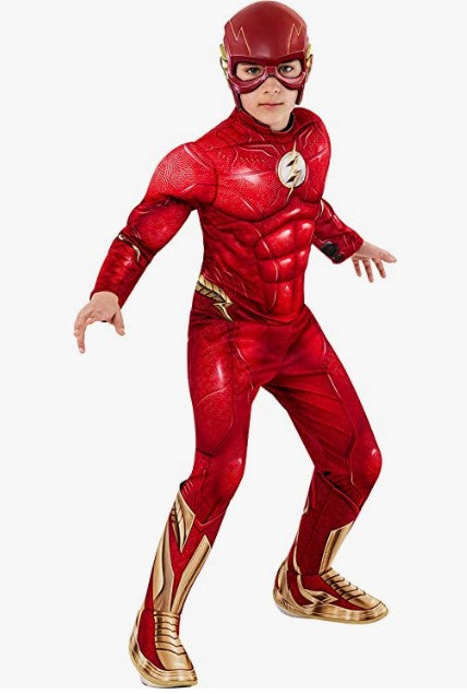The Flash - Movie - Muscle Chest - Deluxe Costume - Child - 3 Sizes