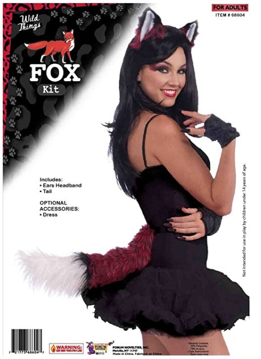 Fox Ears and Tail Set - Cosplay - Costume Accessories - Adult Teen