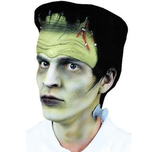 Frankenstein-Monster-Kopfbedeckung – Haare – Kostümzubehör – Erwachsener Teenager