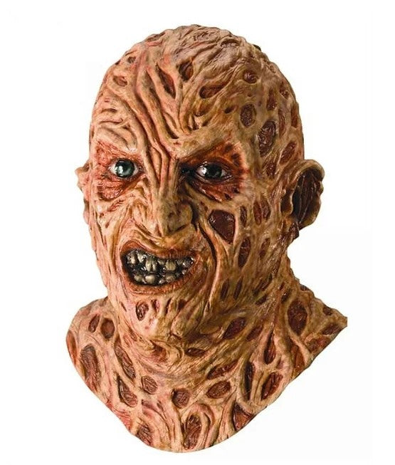 Freddy Krueger Mask - Nightmare On Elm Street - Deluxe Costume Accessory - Adult