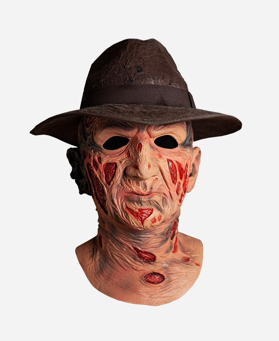 Freddy Krueger Mask with Hat - Nightmare On Elm Street - Costume Accessory