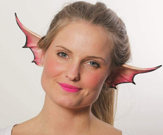 Dragon Gargoyle Flexi Ears - Ala rosa/púrpura - Accesorio de disfraz - Adolescente adulto