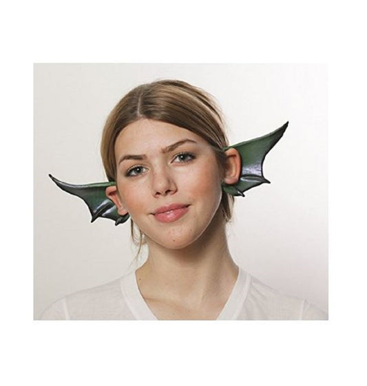 Dragon/Gargoyle Flexi Ears - Green/Purple Wing - Costume Accessory - Teen Adult