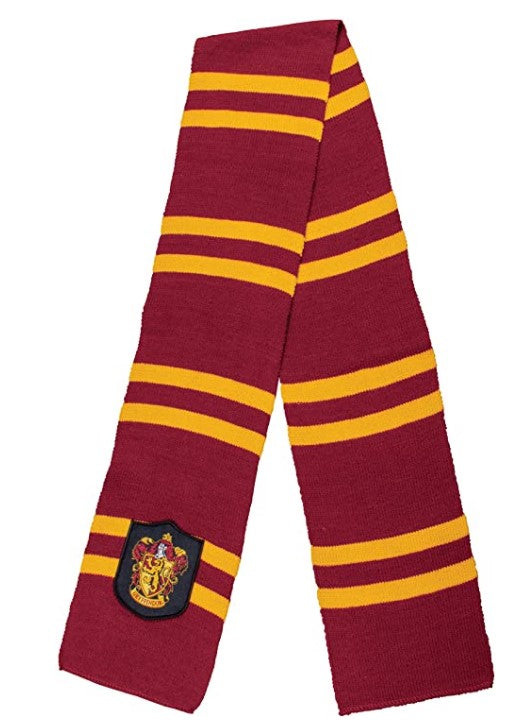 Gryffindor-Hausschal – Harry Potter – 60" – Kastanienbraun/Gold – Kostümzubehör