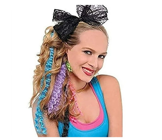 Hair Extension - Combs - 80's - Costume Accessory - All Ages