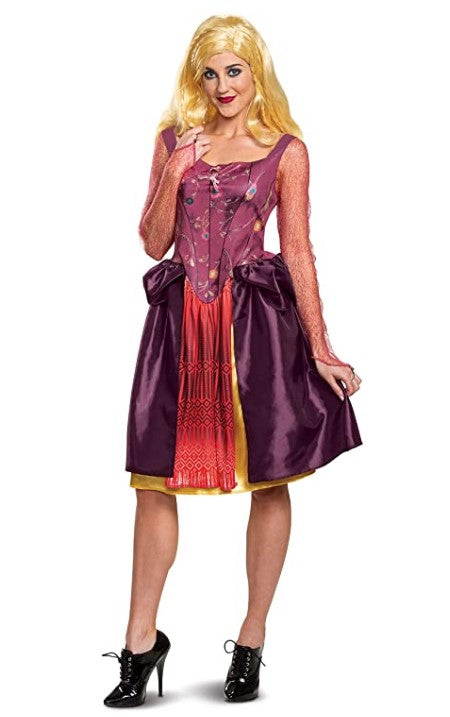 Sarah Sanderson - Hocus Pocus - Witch - Costume - Adult - 2 Sizes