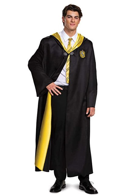 Hufflepuff Robe - Harry Potter - Deluxe Costume - Adult - 2 Sizes