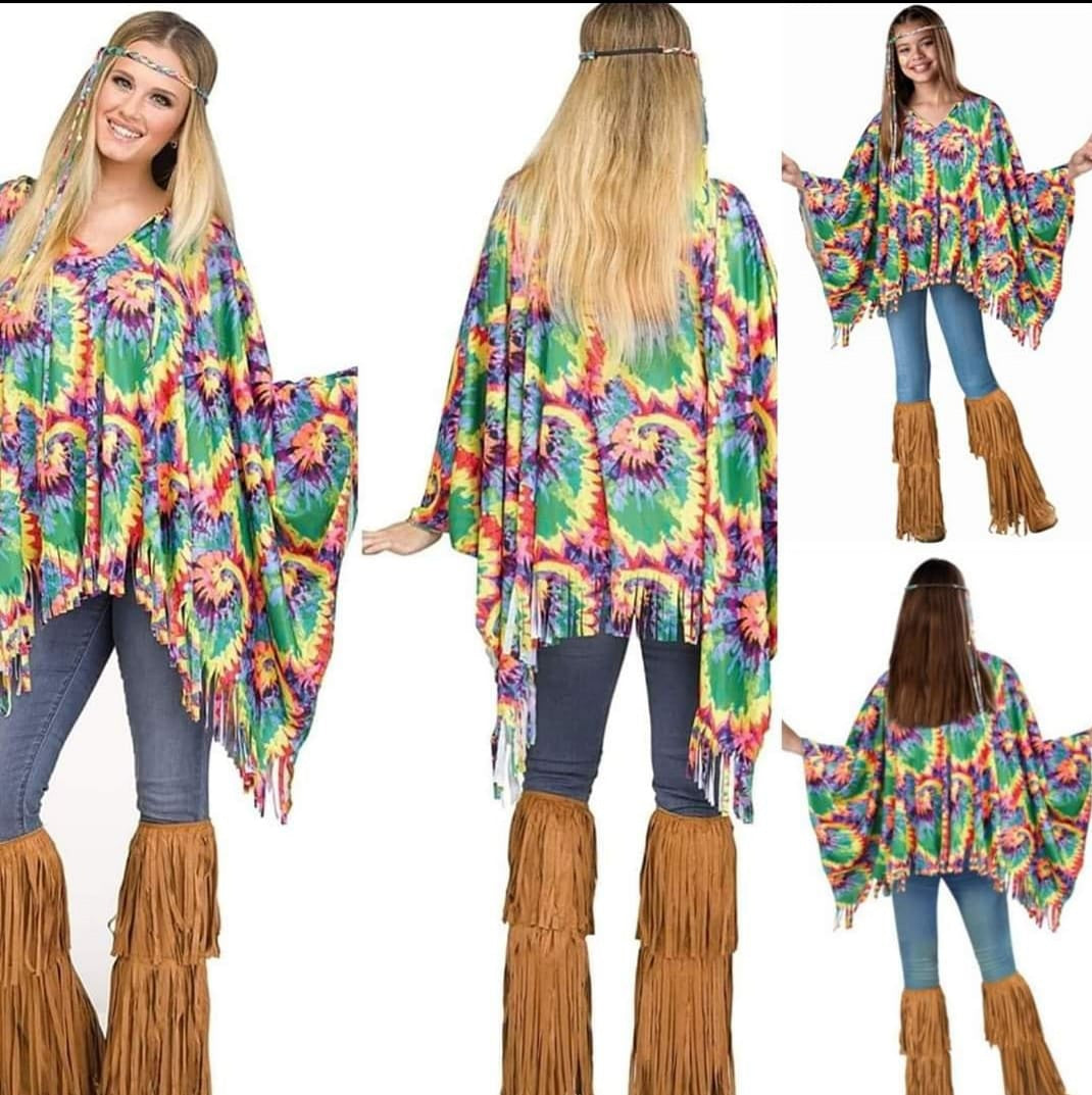 Hippie Fringe Boot Covers - Faux Suede - Costume Accessories - Adult Teen Child