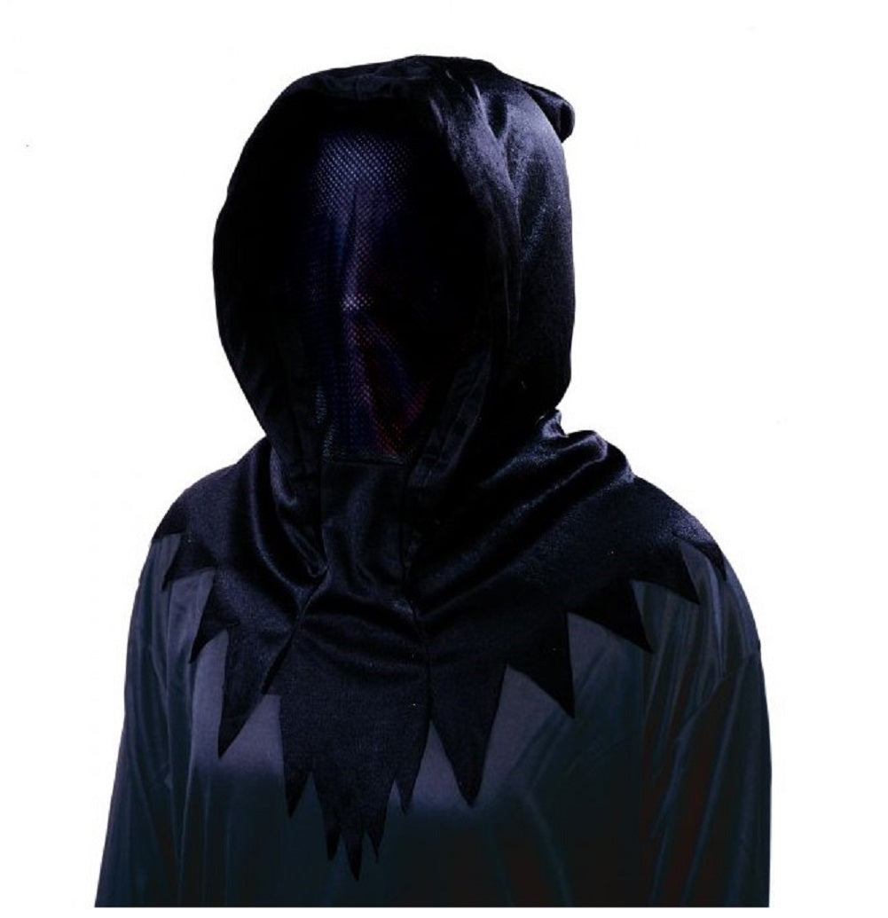 Invisible Hidden Face Mask - Black - Costume Accessory - Adult Teen
