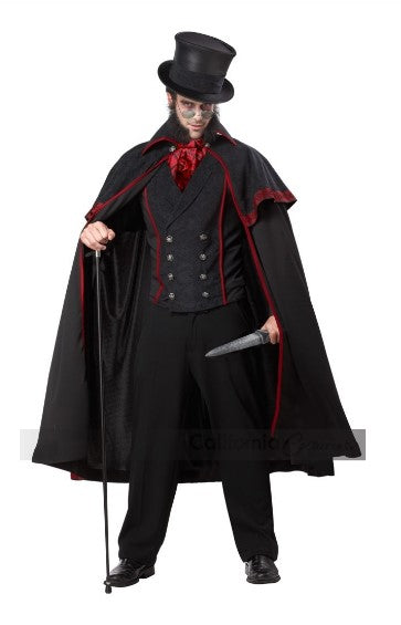 Jack the Ripper - Victorian Gentleman - Costume - Adult - 2 Sizes