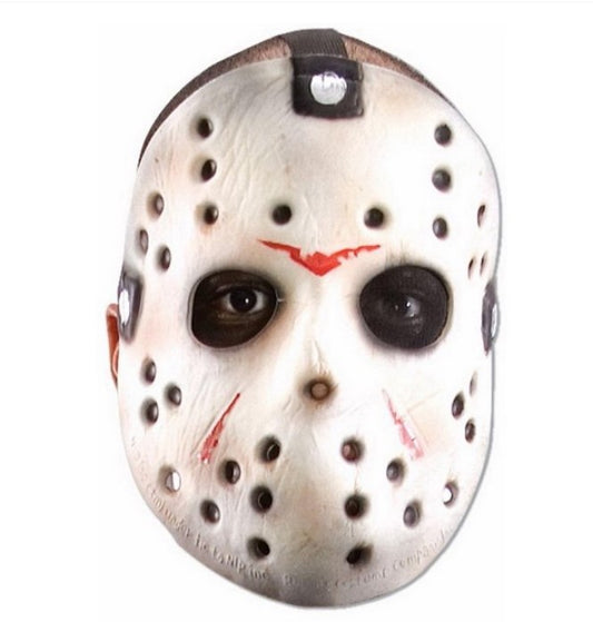 Jason Voorhees Hockey Mask - Friday The 13th - Costume Accessory - Teen Adult