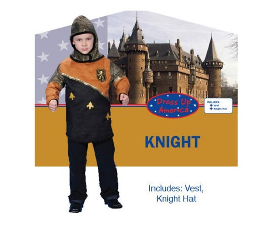 Knight Dress Up Set - Gold - Costume - Child - X-Large 16-18