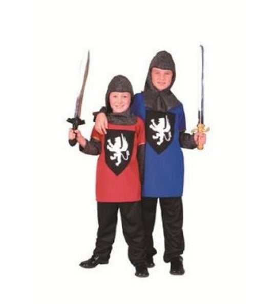 Knight - Medieval - Blue - Costume - Child - Large 12-14