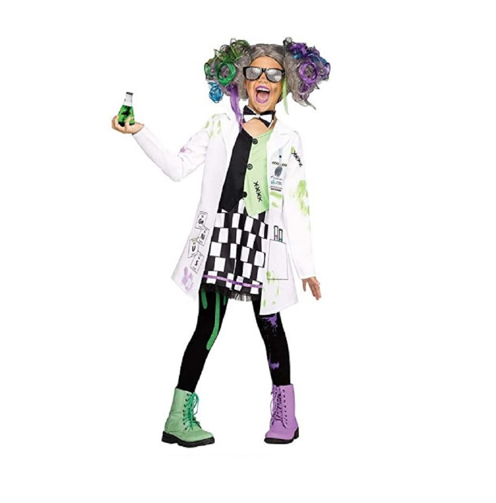 Lab Rats Dress Lab Brat - Doctor - Nurse - Mad Scientist - Costume - Girls - 3 Sizes ...