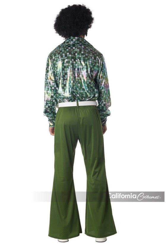 Ladies Man - Disco - Green - Costume - Adult - 3 Sizes