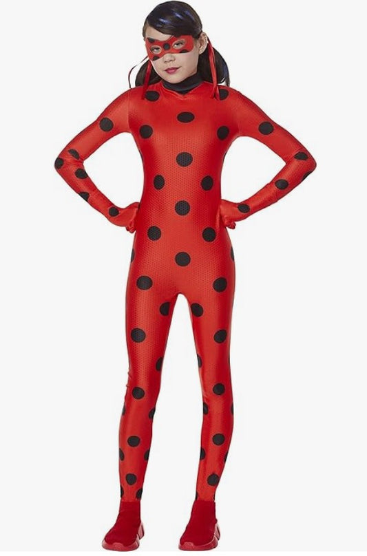 Mono Miraculous Ladybug - Rojo/Negro - Disfraz - Niño - 2 Tallas