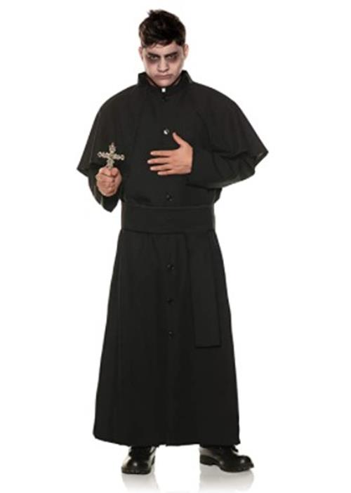 Last Rights - Religious - Classic/Horror - Black - Costume - Adult - 2 Sizes