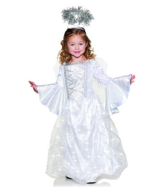 Lil Angel - Hada - Princesa - Vestido iluminado - Disfraz - Niño - 3 tallas 