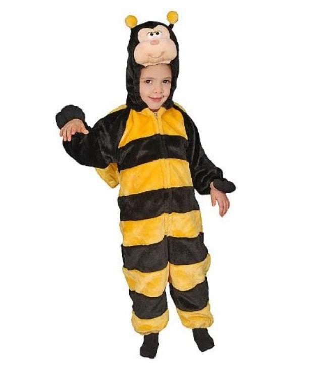 Little Honey Bee - Black/Yellow - Costume - Medium 8-10