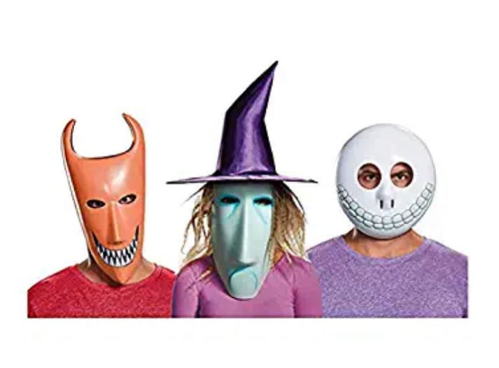Lock Shock & Barrel Mask Set - Nightmare Before Christmas - Costume Ac ...