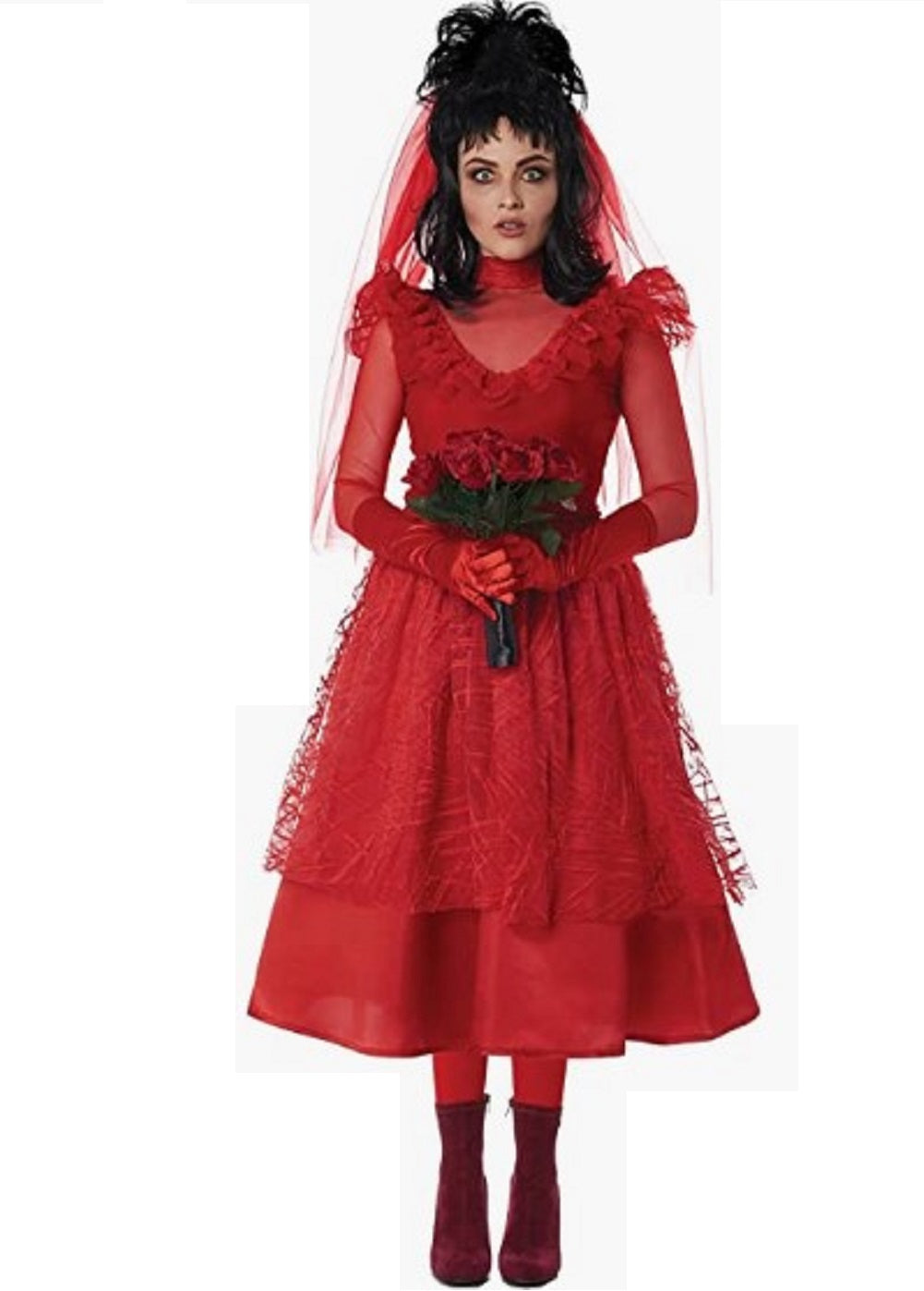 Lydia - Beetlejuice - Bride From Hell - Costume - Adult - 3 Sizes