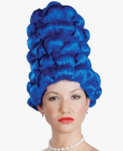 Marge Wig - Margie - TV Show - Blue - Costume Accessory - Adult