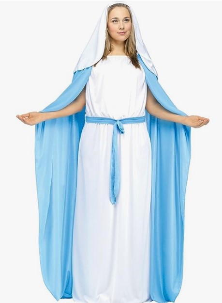 Virgin Mary - Biblical - Holidays - Liturgical - Costume - Women - Plus