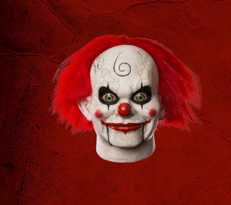 Mary Shaw Clown Mask - Dead Silence - Trick or Treat Studios - Costume Accessory