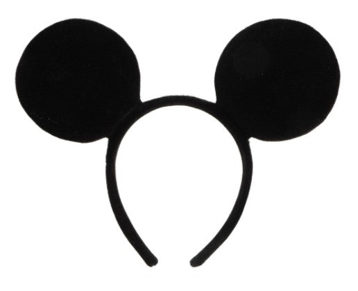 Mickey Mouse Ears Headband - Licensed Costume Accessory - Child Teen Adult