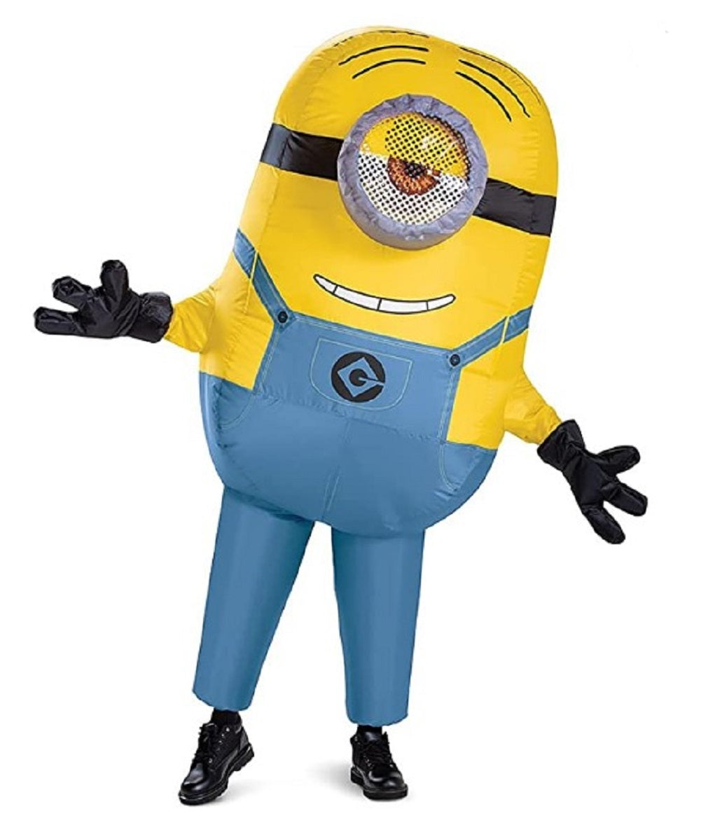 Minion Stuart - Mi Villano Favorito - Inflable - Disfraz - Adulto L/XL