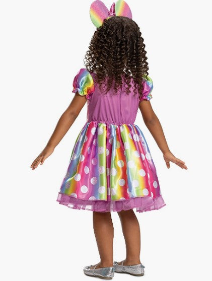 Minnie Mouse - Rainbow - Disney - Costume - Toddler 3-4T