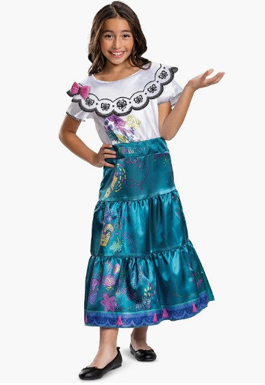 Vestido Mirabel - Encanto - Disfraz - Infantil - 2 Tallas