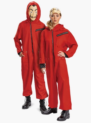 Money Heist - Prisoner - Red - Costume - Adult - 3 Sizes