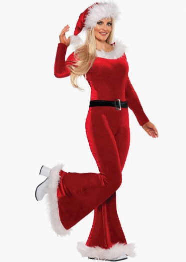 Naughty – Mrs./Santa‘s Helper – Weihnachten – Rot – Kostüm – Erwachsene – 4 Größen